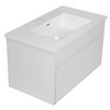 Picture of Bijiou Charme Bathroom Cabinet 800 mm L with 1 drawer, White gloss, ex JHB