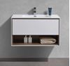Picture of Versace 900 mm L bathroom cabinet SET with 1 drawer and cubbyhole