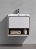 Picture of Versace 600 mm L bathroom cabinet SET with 1 drawer and cubbyhole