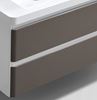 Picture of Milan White & BLACK cabinet BODY 1200 mm L with 2 drawers