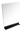 Picture of Modern  MIRROR with BLACK shelf  600 mm x 770 mm H
