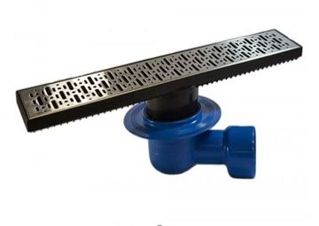 Picture of 600 x 100mm Horizontal Shower channel drain Stainless Steel & ABS