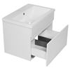 Picture of Sale Bijiou Jolie Bathroom Cabinet 600 mm L with 1 drawer, White gloss, ex JHB