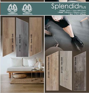 Picture for category Renew Splendid Plus SPC Vinyl flooring