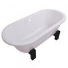 Picture of OASIS freestanding bath 1740 x 800 mm, mahogany base, ex JHB