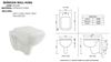 Picture of SALE Bermuda wall hung toilet with toilet seat Ex Cape Town