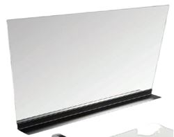Picture of Modern MIRROR with BLACK shelf 1000 mm x 770 mm H, FREE delivery to JHB and Pretoria