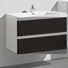 Picture of Milan BLACK and WHITE 900 mm L Bathroom cabinet SET, 2 drawers, FREE delivery to JHB and Pretoria