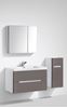 Picture of Trendy WHITE OAK and White Venice bathroom cabinet SET 900 mm L with 2 drawers