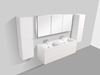 Picture of Enzo 1500 mm L White Double bathroom cabinet SET DELIVERED to MAIN cities