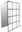 Picture of SALE Mont Blanc French style BLACK Walk In shower screen 1200 x 2000 mm H, ex JHB and CPT
