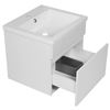 Picture of SALE Bijiou Deva Bathroom Cabinet 500 mm L with 1 drawer, White gloss, EX JHB