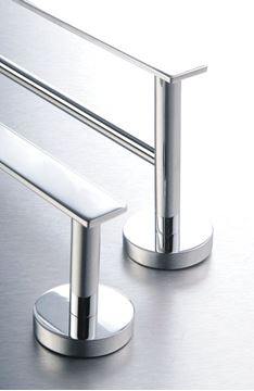 Picture of COMO Single Towel RAIL, Solid Brass, square style