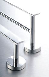 Picture of COMO Double Towel RAIL, Solid Brass, square style