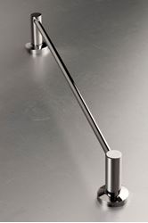 Picture of Inox Lucido Polished Stainless Steel Single Towel RAIL 600 mm Length