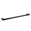 Picture of Bijiou Clermont BLACK Single Towel Rail 600 mm L, SOLID Brass, square style