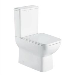 Picture of Gio Lagos rimless close couple toilet