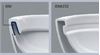 Picture of Gio Evora Rimless wall hung pan with soft close toilet seat