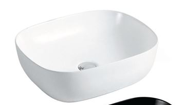 Picture of Beautiful Elliptical Over Counter Basin 500x390x150mm H, Vitreous China  