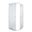 Picture of Cape Town AQUILA round SHOWER ENCLOSURE 900 x 900 x 1850 mm x 5 mm, white rails