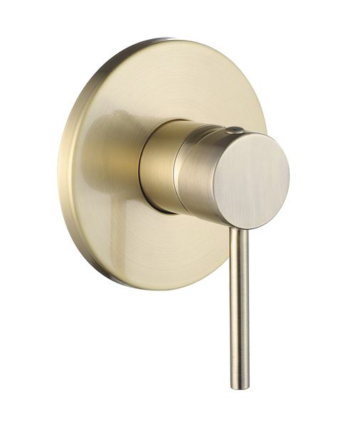 Picture of Bijiou Stylet GOLD Concealed SHOWER or BATH mixer, 15 year warranty