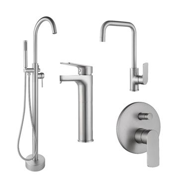 Picture for category Satin NICKEL Finish BRASS mixers