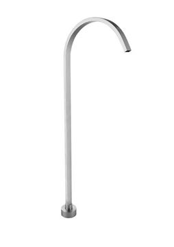 Picture of Bijiou SATIN NICKEL Freestanding Brass Bath SPOUT, 15 year warranty