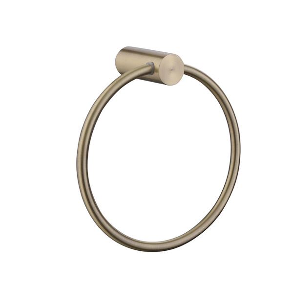 Picture of Bijiou Valleuse Towel Ring, Brass with GOLD finish