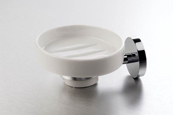 Picture of Genova SOAP Dish, Brass and Ceramic