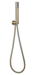 Picture of Bijiou GOLD Hand Shower SET with brass hand shower, outlet with bracket & flexihose