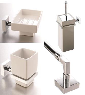 Picture for category IMOLA Solid brass Square Bathroom Accessories