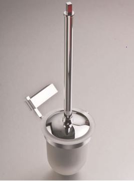 Picture of Murano Toilet Brush Holder, Minimalist Design, Square style