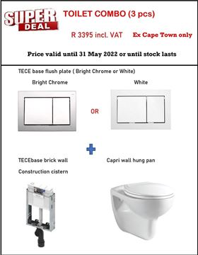 Picture of SALE Toilet Combo (3 items), ex Cape Town