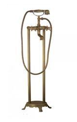 Picture of Brass finsh Victorian Freestanding bath mixer SET with claw foot 