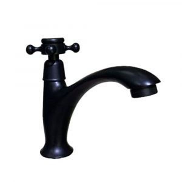 Picture of Black Victorian Pillar tap