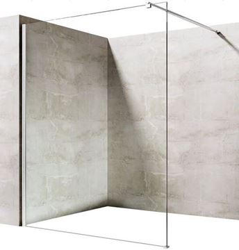 Picture of SALE Lucille Walk-In shower screen 1200 x 2000 x 8 mm tempered glass, EX JHB