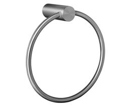 Picture of Bijiou Valleuse Towel Ring, Brass with Satin NICKEL finish