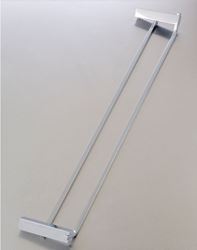 Picture of Murano Double Towel Rail, Minimalist Design, Square style