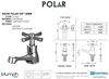 Picture of Polar BASIN Pillar Tap 15 mm 