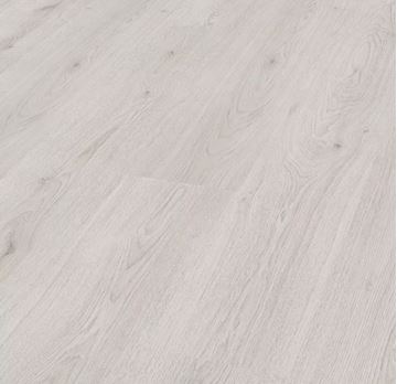 Picture of Kronotex Basic laminated flooring Trend Oak White, 6 mm