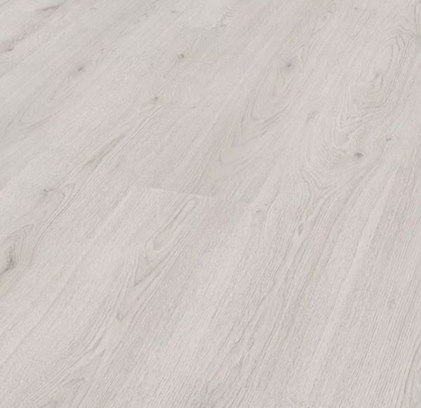 Picture of Kronotex Basic laminated flooring Trend Oak White, 6 mm