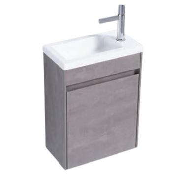 Picture of Enzo CONCRETE small bathroom cabinet SET 400 x 220 mm, DELIVERED to MAIN cities