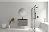 Picture of Enzo CONCRETE bathroom cabinet SET 800 mm L, BLACK basin and 2 drawers, DELIVERED to MAIN cities