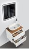 Picture of Lazio Bathroom cabinet 600 mm with 2 drawers, wooden countertop and basin, FREE delivery to JHB and Pretoria