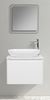 Picture of Santorini Bathroom cabinet 600 mm, 1 drawer, Calacatta style countertop, WHITE basin, DELIVERED to MAIN Cities