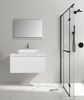 Picture of Santorini 900 mm L Bathroom cabinet,1 drawer, Calacatta style countertop, BLACK basin, DELIVERED to MAIN Cities