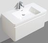 Picture of Milan WHITE Gloss Bathroom cabinet SET 900 mm L, 1 drawer, FREE delivery to JHB and Pretoria