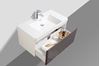 Picture of Milan WHITE Gloss Bathroom cabinet SET 900 mm L, 1 drawer, DELIVERED to MAIN Cities