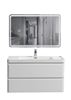 Picture of Milan WHITE 900 mm L Bathroom cabinet SET, 2 drawers, FREE delivery to JHB and Pretoria