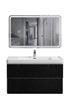 Picture of Milan WHITE 900 mm L Bathroom cabinet SET, 2 drawers, Delivered to MAIN Cities